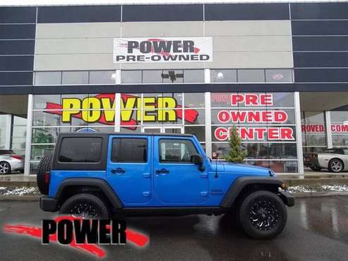 2016 Jeep Wrangler Unlimited 4x4 4WD SUV Sport Convertible - cars &... for sale in Sublimity, OR