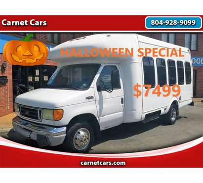 2003 FORD E-450 SHARTRANS SHUTTLE BUS - HALLOWEEN SPECIAL for sale in Richmond, District Of Columbia