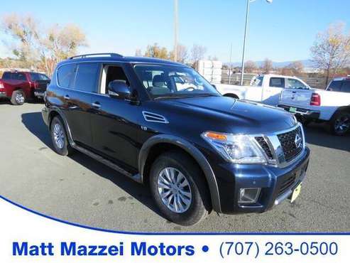 2019 Nissan Armada SUV SV (Hermosa Blue Pearl) - cars & trucks - by... for sale in Lakeport, CA