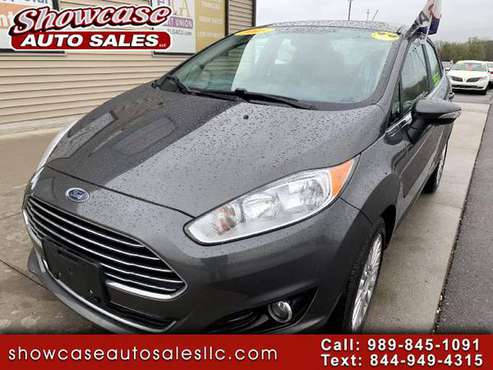 2015 Ford Fiesta 4dr Sdn Titanium - - by dealer for sale in Chesaning, MI