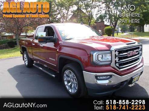 2016 GMC Sierra 1500 4WD Double Cab 143.5 SLT - cars & trucks - by... for sale in Cohoes, MA