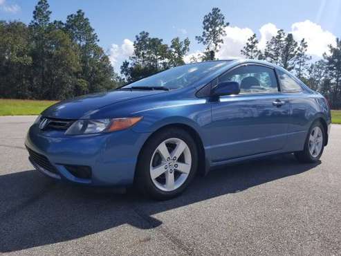 2007 Honda Civic EX 2DR Coupe - cars & trucks - by owner - vehicle... for sale in Silver Springs, FL