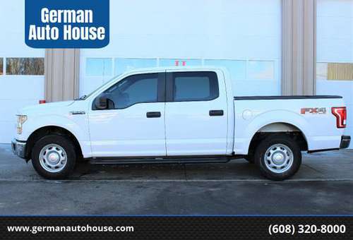 2015 Ford F-150 SuperCrew FX4 4x4 V8 5 0 ! 359 Per Month! - cars & for sale in Fitchburg, WI