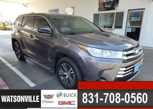 2018 Toyota Highlander FWD 4D Sport Utility/SUV LE for sale in Watsonville, CA