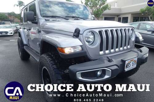 2020 *Jeep* *Wrangler Unlimited* *Sahara * TRADES AR - cars & trucks... for sale in Honolulu, HI