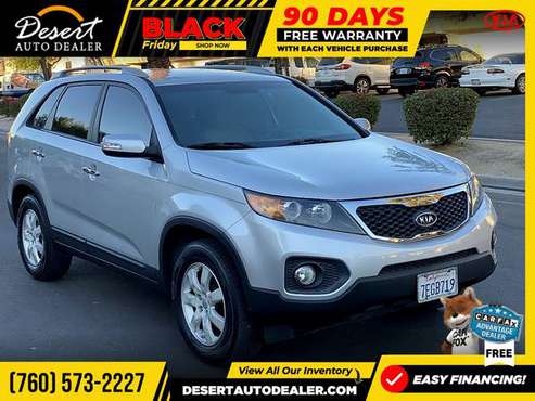 CRAZY DEAL on this 2012 KIA Sorento 58,000 MILES CLEAN TITLE LX SUV... for sale in Palm Desert , CA