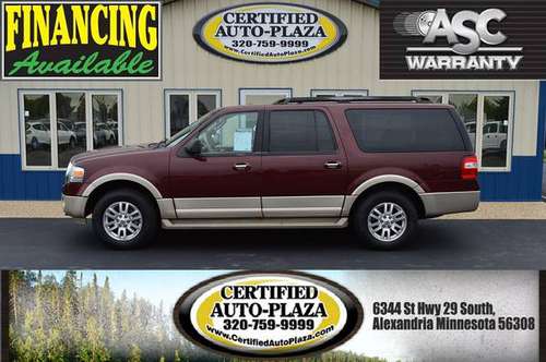 2010 Ford Expedition EL Eddie Bauer - cars & trucks - by dealer -... for sale in Alexandria, MN
