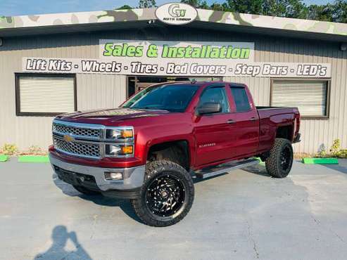 2014 Lifted Chevrolet Silverado 1500 LT DoubleCab 4X4 - cars &... for sale in Jacksonville, FL