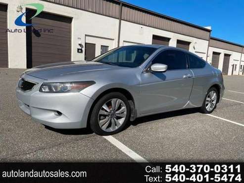 2009 Honda Accord EX-L Coupe AT - cars & trucks - by dealer -... for sale in Fredericksburg, District Of Columbia