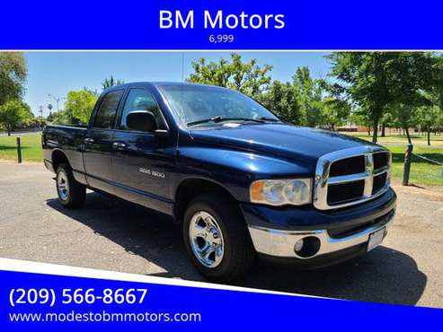 2005 DODGE RAM PICKUP 1500 SLT 4dr Quad Cab - - by for sale in Modesto, CA