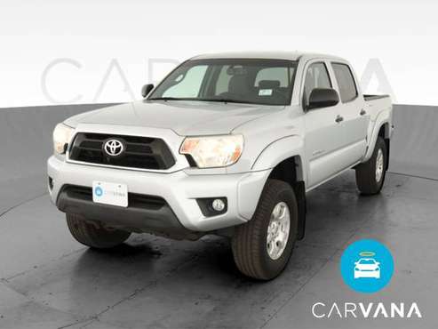 2013 Toyota Tacoma Double Cab PreRunner Pickup 4D 5 ft pickup Silver for sale in Atlanta, WY
