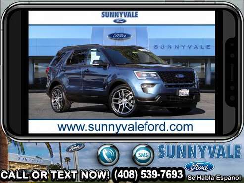 2018 Ford Explorer Sport - cars & trucks - by dealer - vehicle... for sale in SF bay area, CA