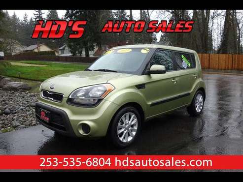2013 Kia Soul LOCAL 1-OWNER/NO ACCIDENT CARFAX! ONLY 103K for sale in PUYALLUP, WA