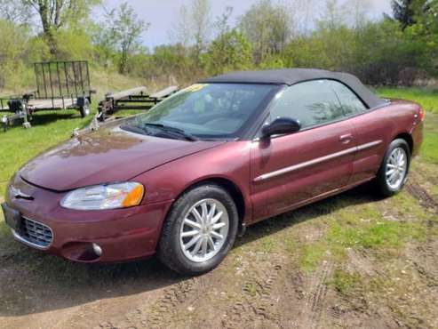 2002 chrysler sebring lxi convertible - - by dealer for sale in Oshkosh, WI