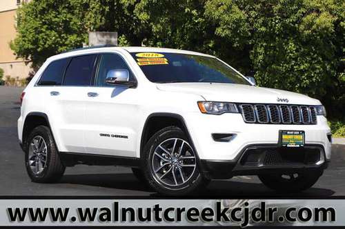 2018 Jeep Grand Cherokee White Must See - WOW! for sale in Walnut Creek, CA