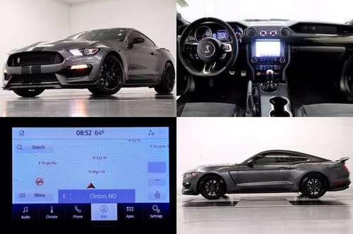 SPORTY GRAY SHELBY 2020 FORD MUSTANG GT350 COBRA Fastback 5 2L for sale in Clinton, KS