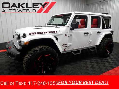2021 Jeep Wrangler Rubicon T-ROCK Unlimited 4X4 sky POWER Top suv for sale in Branson West, MO