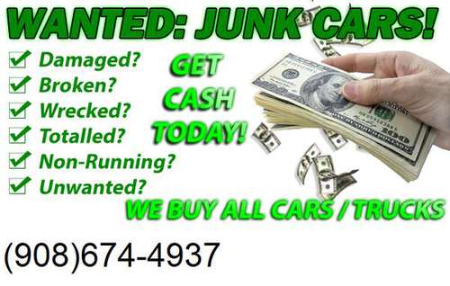 CASH JUNK CARS ALL MONROE COUNTY PA REMOVAL SAME DAY for sale in East Stroudsburg, PA