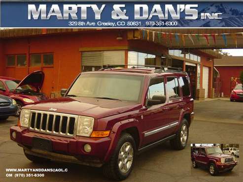 2007 JEEP COMMANDER LMT. - cars & trucks - by dealer - vehicle... for sale in Greeley, CO
