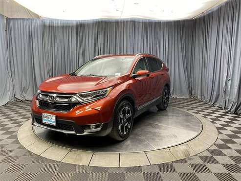 2018 Honda CR-V Touring AWD Basque Red Pearl I for sale in Fife, WA