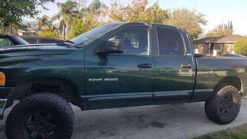 2002 Dodge ram 1500 lifted on 35s for sale in Covina, CA