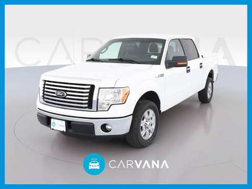 2012 Ford F150 SuperCrew Cab XLT Pickup 4D 5 1/2 ft pickup White for sale in Chatham, IL