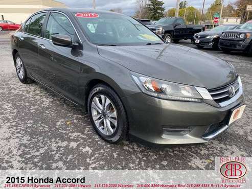 2015 HONDA ACCORD LX! EASY FINANCING AVAILABLE! APPLY ONLINE... for sale in N SYRACUSE, NY