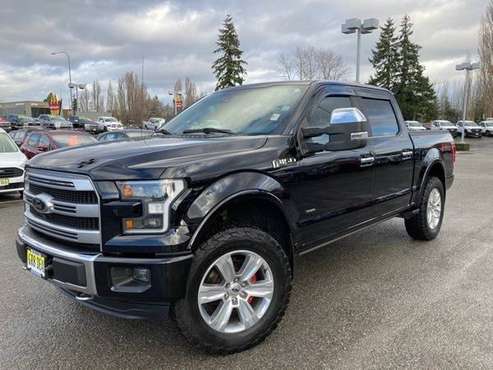2016 Ford F-150 4x4 4WD F150 Truck Platinum SuperCrew - cars &... for sale in Bellingham, WA