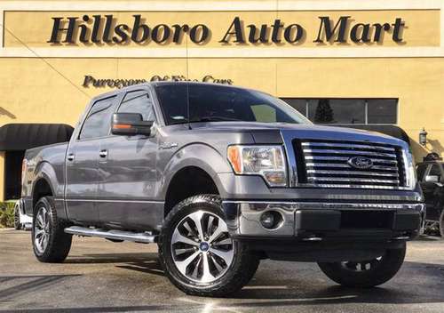 2012 Ford F150 4x4 V8 CLEAN CARFAX GOOD TIRES WELL MAINTAINED for sale in TAMPA, FL