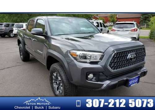 2019 Toyota Tacoma TRD Offroad Magnetic Gray Metallic for sale in Jackson, WY