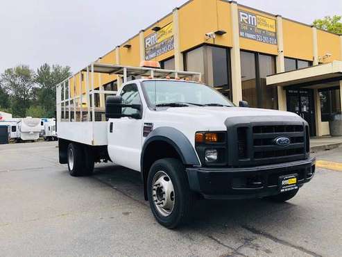 2008 FORD F-450 SD DIESEL 6.4L V8 DUALLY SERVICE TIRE TRUCK - cars &... for sale in Kent, WA