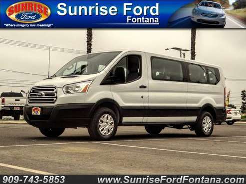 2019 Ford Transit Passenger Wagon T- LOW ROOF XLT - cars & trucks -... for sale in Fontana, CA