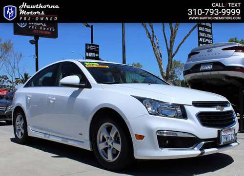 2016 Chevrolet Cruze Limited 4dr Sedan Automatic LT w/cars & for sale in Lawndale, CA