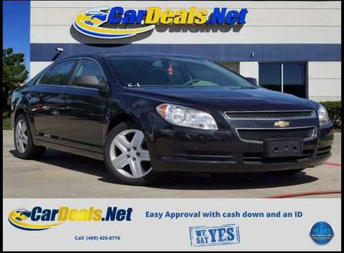 2012 Chevrolet Chevy Malibu LS - Guaranteed Approval! - (? NO CREDIT... for sale in Plano, TX