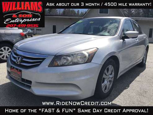 2011 Honda Accord SE Sedan AT - - by dealer - vehicle for sale in Wilton, ME