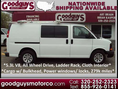 2011 Chevrolet Express Cargo Van AWD 1500 135 - - by for sale in waite park, WI