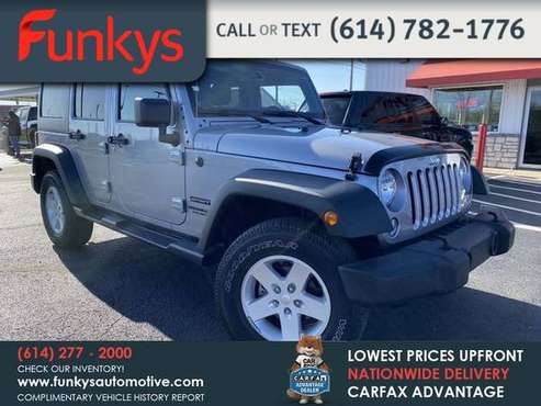 2017 Jeep Wrangler Unlimited Sport SUV 4D - cars & trucks - by... for sale in Grove City, WV