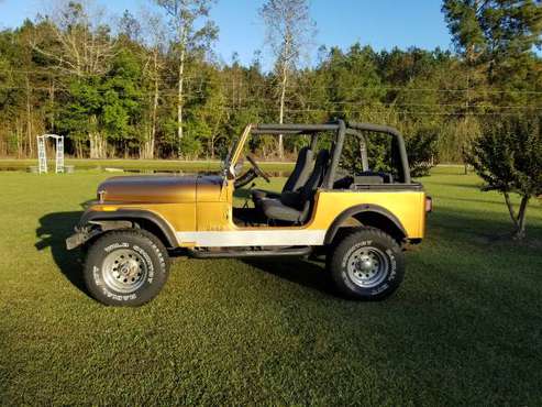 1983 Jeep CJ7 - cars & trucks - by owner - vehicle automotive sale for sale in Spring Hope, NC
