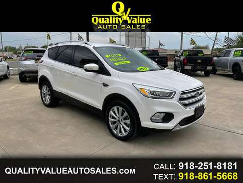2017 Ford Escape Titanium FWD - - by dealer - vehicle for sale in Broken Arrow, OK