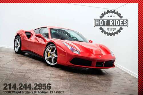 2018 *Ferrari* *488* *GTB* - cars & trucks - by dealer - vehicle... for sale in Addison, OK