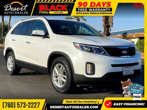 Drive this 2014 KIA Sorento 54,000 MILES LX SUV home TODAY! - cars &... for sale in Palm Desert , CA