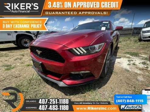 2015 Ford Mustang EcoBoost Premium Coupe - Call/Text for sale in Kissimmee, FL