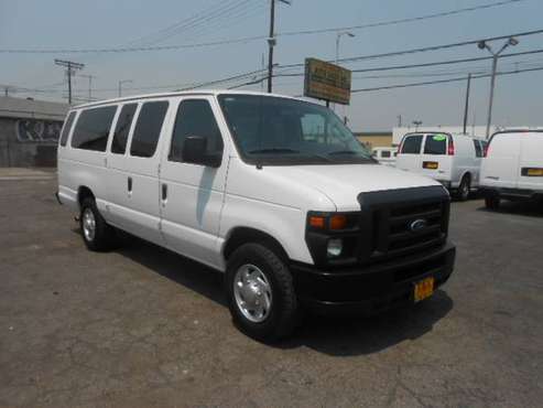 "2010 Ford E 350 15 passenger van low miles" - cars & trucks - by... for sale in North Hollywood, CA