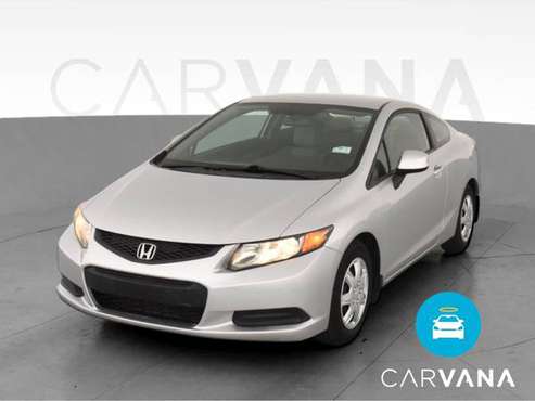 2012 Honda Civic LX Coupe 2D coupe Silver - FINANCE ONLINE - cars &... for sale in Atlanta, CA