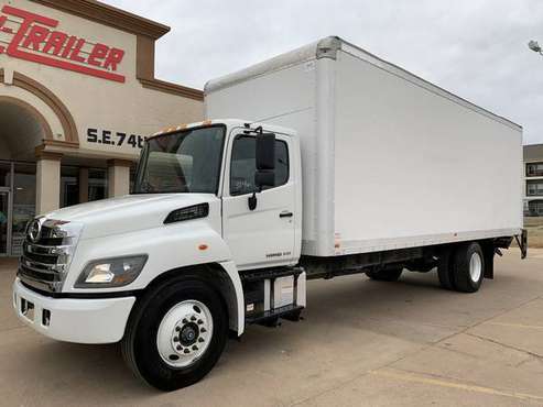 2017 HINO 268 26' Cargo Box Truck, Auto, Diesel, 107K Miles, Tuck... for sale in Oklahoma City, AR