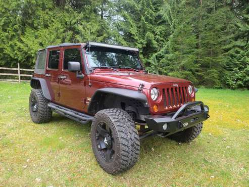 2008 Jeep Wrangler Sahara Unlimited for sale in Woodinville, WA