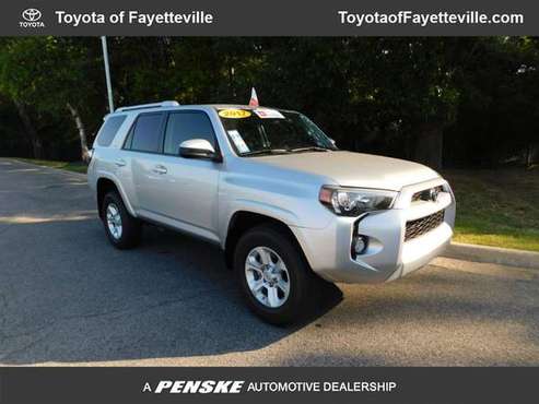 2017 *Toyota* *4Runner* *SR5 4WD* CLASSIC SILVER for sale in Fayetteville, AR