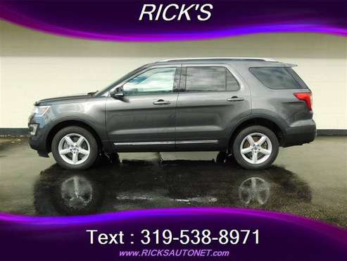 2017 Ford Explorer 4x4 V6 Leather Navigation - cars & trucks - by... for sale in Cedar Rapids, IA