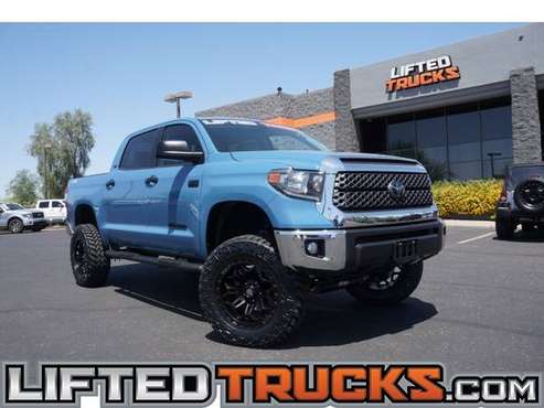 2020 Toyota Tundra SR5 CREWMAX 5 5 BED 5 7L 4x4 Passen - Lifted for sale in Glendale, AZ