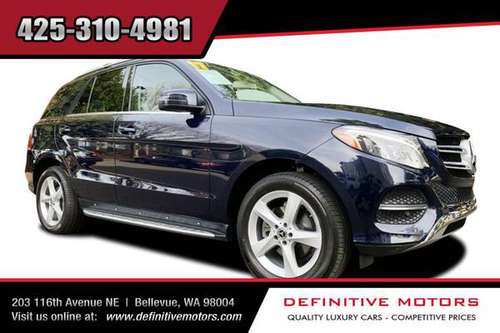 2017 Mercedes-Benz GLE GLE 350 4MATIC AVAILABLE IN STOCK! SALE! for sale in Bellevue, WA